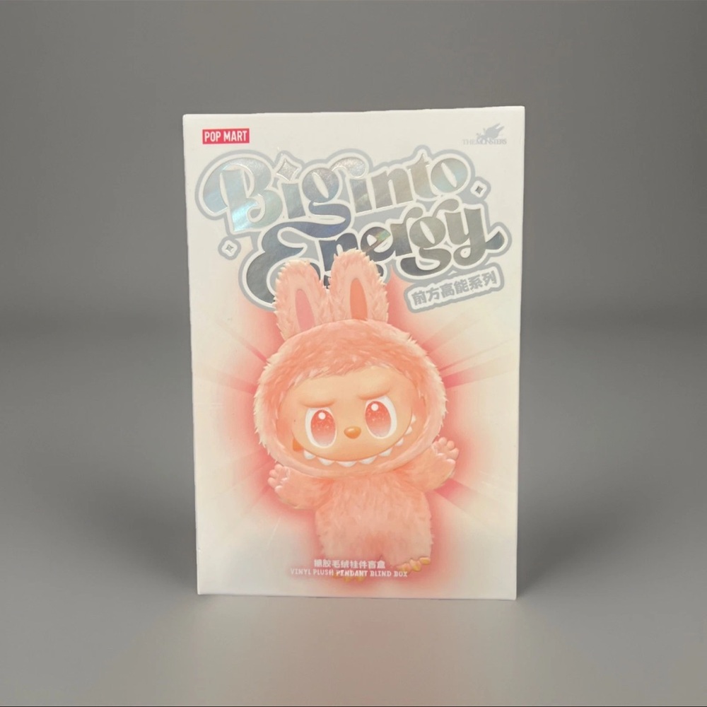 HAPPINESS -POP MART LABUBU The Monsters Big Into Energy-Sealed SAME DAY SHIPPING